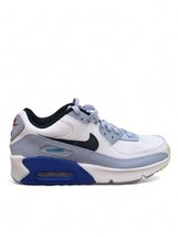 Size 6.5 Y - Nike Air Max 90 Low White/ Black Blue Wh... - $104.99