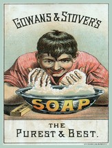 11408.Decor Poster.Room interior.Vintage home wall art.Victorian soap.Bathroom - £13.20 GBP+