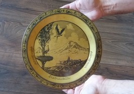 Vintage Mount Ararat and Khor Virap Decorative Plate, Home Decorative Décor - £75.31 GBP