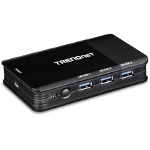 TRENDnet 4-Port USB 3.1 Sharing Switch, TK-U404, 4 x USB 3.1 for Computers, 4 x  - £51.66 GBP