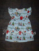 NEW Boutique Christmas Snoopy Charlie Brown Peanuts Girls Sleeveless Dress - £5.58 GBP+