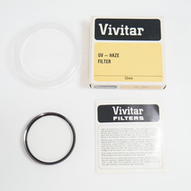Vivitar 55mm UV-Haze Filter - £10.16 GBP