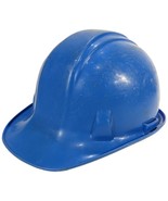 Norton Model 410 Blue Construction Helmet with Visor Hard Hat Vintage Ma... - $79.19