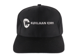 Vintage 90s Kuhlman Corporation Construction Spell Out Snapback Hat Cap ... - £18.17 GBP