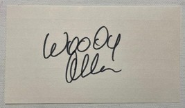 Woody Allen Signed Autographed Vintage 3x5 Signature Card - £31.69 GBP