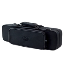 New High Quality C Flute Lightweight Case w Side Pocket/Handle/Strap Black - £23.58 GBP