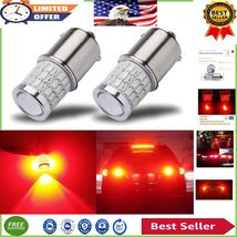 High Brightness 1156 1141 BA15S LEDs - Super Bright Red Lights, 30,000 H... - $44.74 CAD