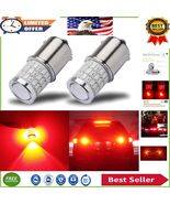 High Brightness 1156 1141 BA15S LEDs - Super Bright Red Lights, 30,000 H... - $590.63 MXN