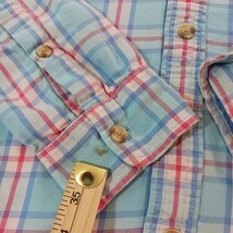 Abercrombie Fitch Men's Multicolor Plaid Long Sleeve Button Up Shirt Size Medium image 3