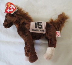 Ty Kentucky Derby 130 Winner Smarty Jones Horse Beanie Baby  - £10.13 GBP