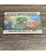 Vintage Disney Animal Kingdom Opening Day April 22 1998 Broach Back Butt... - $7.91