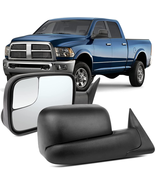 Towing Mirror with Manual Adjusted Left Side Tow Mirror Compatible with 1 - £85.14 GBP