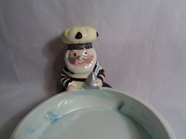 2004 HFC Collectible Ceramic Hershey&#39;s Kiss Elf Candy Dish   - £11.78 GBP