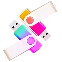 2 Pack 64Gb Usb Flash Drives Gradient Color Usb 2.0 Memory Stick Wholesale Bulk  - £16.51 GBP
