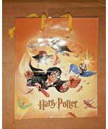 6 Harry Potter Small Gift Party Favor Bags 2000 Hermione Ron Golden Snitch - £15.71 GBP