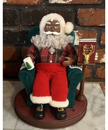 RARE Avon Read Me A Story Santa African American Black Works Great w/ 2 ... - $174.20 CAD