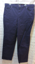 Style &amp; Co jeans 18 womens purple natural Fit jeans high waist 40x30.5&quot; - $14.84