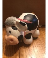 Collectible Rare Cow Figurine Ships N 24h - $50.39