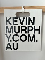 Kevin Murphy Shopping Empty Paper Gift Bag White - $19.77