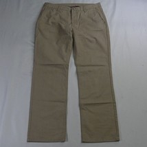 Bonobos 33 x 30 Khaki Straight Washed Chino Pants - £19.74 GBP