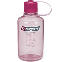 Nalgene Sustain 16oz Narrow Mouth Bottle (Cosmo Pink) Recycled Reusable - £11.48 GBP