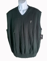 FAIRWAY OUTFITTERS Men&#39;s Pull-Over Cotton Golf Vest Green XL NWT - €13,45 EUR