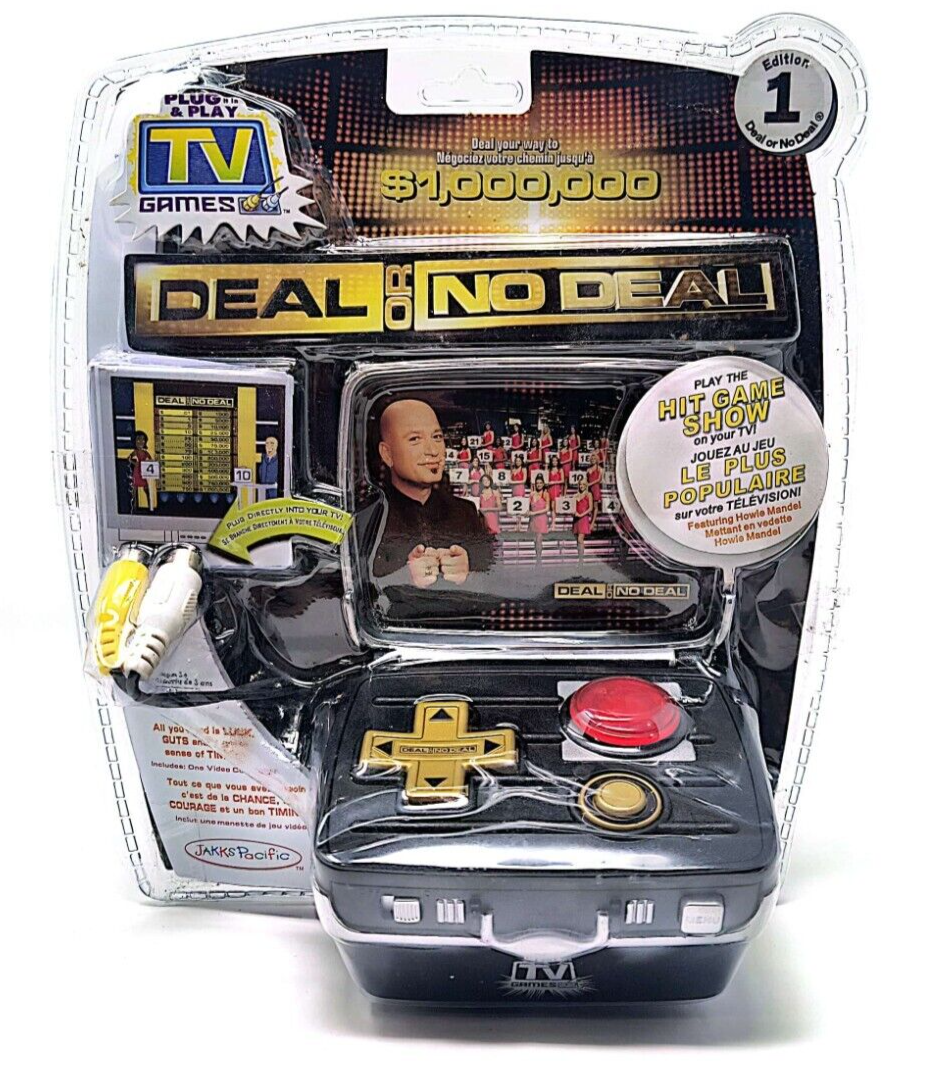 Primary image for Deal or No Deal Plug & Play TV Game - by Jakks Pacific Howie Mandell
