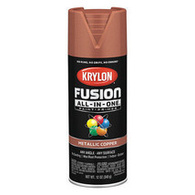 Krylon K02768007 Metallic Spray Paint,Copper,Metallic,12 Oz - £22.80 GBP