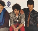 Jonas Brothers teen magazine pinup clippings Teen Dream pix 8x10 boy band - $3.50
