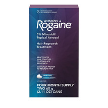 Women&#39;s Rogaine 5% Minoxidil Foam for Hair Regrowth, 4-Month Supply  Exp 11/2024 - £26.07 GBP