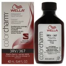 Color Charm Permanent Liquid Hair Color - 367 3RV Black Cherry - $12.49