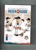 2014 Atlanta Braves Media Guide MLB Baseball Heyward Upton - £19.49 GBP