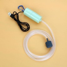 Portable USB Aquarium Oxygen Air Pump - Silent and Energy Efficient Fish... - £13.25 GBP