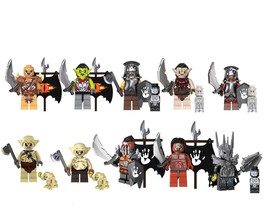 10pcs The Lord of the Rings Witch-king Nazgul Gollum Frodo Sam Minifigur... - $449.74 MXN