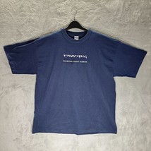 Gildan Ultra Cotton Wyoming Diamond Guest Ranch TShirt Blue 2XL Mens Cotton - £29.48 GBP