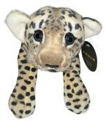 Tagln 16in Kids Plush Brown Leopard Toy Doll Stuffed Jungle Animal Soft - £19.41 GBP