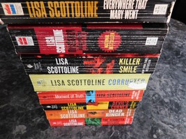 Lisa Scottoline lot of 8 Rosato &amp; Associates Series Thriller Paperbacks - £12.76 GBP
