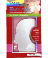 KANA ESSENTIAL INSTANT BREAST LIFT TAPE CONTAINS 2 PAIRS   #20701 SIZE A - $105.36 MXN
