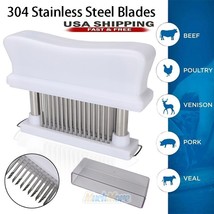 48 Stainless Steel Blade Meat Tenderizer Jaccard Style Beef Steak Chicke... - $32.29