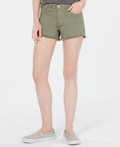 Celebrity Pink Juniors Raw edged Colored Denim Shorts,Green Tea,13 - $30.60