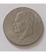 US$1 EISENHOWER Dollar 1976 Bicentennial Circulating Commemorative No Mi... - €86,79 EUR