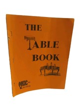 The Table Book Gloye, Eugene, 1979 Magic Inc. Publishing Magic Book VTG - £9.10 GBP