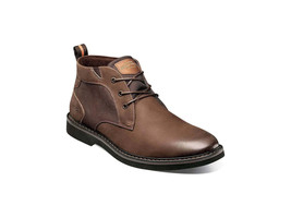 Men&#39;s Nunn Bush Denali Waterproof Plain Toe Chukka Boot Dark Brown 84887-201 - £93.36 GBP