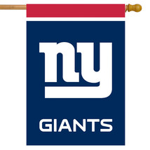 New York Giants House Flag Nfl Licensed 28&quot; X 40&quot; Briarwood Lane - £33.68 GBP