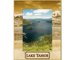 Lake Tahoe Laser Engraved Wood Picture Frame Portrait (4 x 6) - $29.99