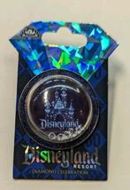 Disneyland Resort 60th Diamond Celebration Snow Globe with Faux Diamonds Pin  image 6