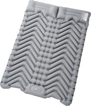 Sleeping Pad For Camping 2 People - Large Self Inflatable Mattress Camping - - £61.66 GBP