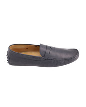 Tod&#39;s Gommino Driving Shoes In Leather Men Blue Size 43 - $220.40