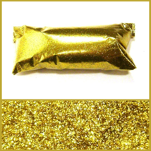 Rich Gold Fine Glitter, .008&quot;, Solvent Resistant Polyester Loose Pro Gli... - $1.18+