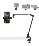 Articulating Magic Arm Desk Mount for Cameras and Lights with Super Clamp - $76.22